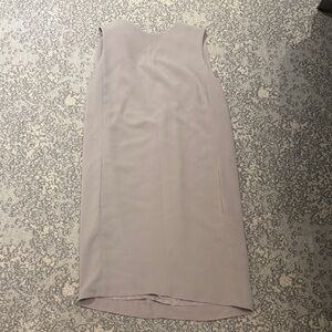 Sleeveless Vince Taupe Dress